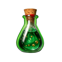 Stamina Potion (HD-2D) - 256x256 pixel art sprite