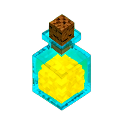 Stamina Potion (Voxel) - 256x256 pixel art sprite