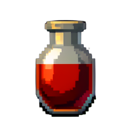 Stamina Potion - 256x256 pixel art sprite