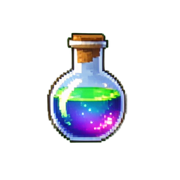 Ausdauertonic — 256×256 Pixel-Art-Sprite