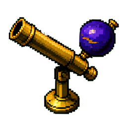 Observateur Stellaire (16-Bit) — sprite pixel art 256×256