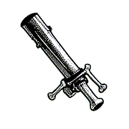 Sternbeobachter (1-Bit) — 256×256 Pixel-Art-Sprite