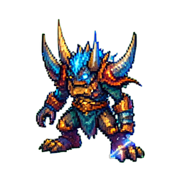 Élément Vapeur — sprite pixel art 256×256