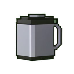 Plancha de vapor clásica — sprite pixel art 256×256