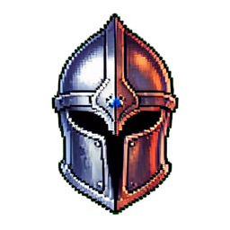 Steel Sallet — 256×256 pixel art sprite