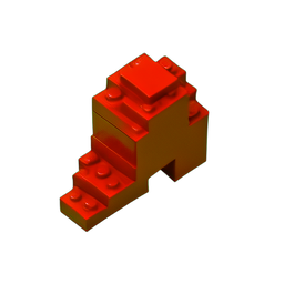 Stiletto (Voxel) - 256x256 pixel art sprite