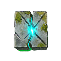 Stone Block (Atmospheric) — sprite pixel art 256×256