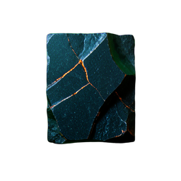 Stone Block (Cinematic) - 256x256 pixel art sprite