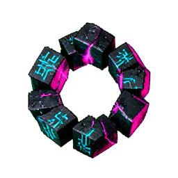 Stone Circle (Cyberpunk) - 256x256 pixel art sprite