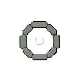 Stone Circle (Low-Res) - 256x256 pixel art sprite