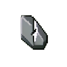 Stone Cracked (Low-Res) - 256x256 pixel art sprite
