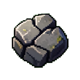 Stone Cracked - 256x256 pixel art sprite