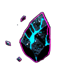 Stone Dark (Cyberpunk) - 256x256 pixel art sprite