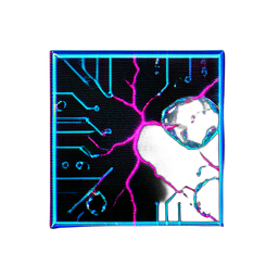 Steinboden (Cyberpunk) — 256×256 Pixel-Art-Sprite