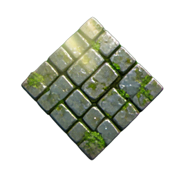 Chão de Pedra (HD-2D) — sprite pixel art 256×256