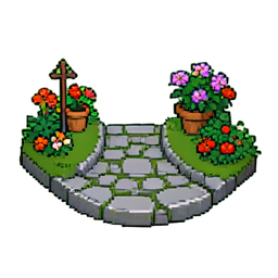 Steingartenweg — 256×256 Pixel-Art-Sprite