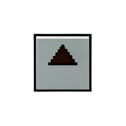 Maison de pierre (Basse résolution) — sprite pixel art 256×256