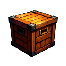 Storage Box - 256x256 pixel art sprite
