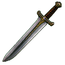 Hoja Rompedora de Tormentas — sprite pixel art 256×256