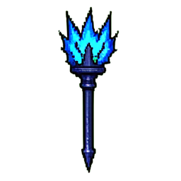 Storm Mage (16-Bit) - 256x256 pixel art sprite