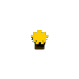 Cabaña de paja (Baja resolución) — sprite pixel art 256×256