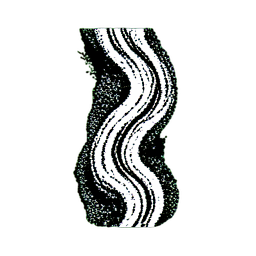 Bach (1-Bit) — 256×256 Pixel-Art-Sprite