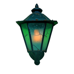 Lampada de rue (Cinématique) — sprite pixel art 256×256