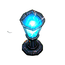 Street Lamp (VFX) - 256x256 pixel art sprite