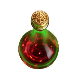 Strength Potion (HD-2D) - 256x256 pixel art sprite