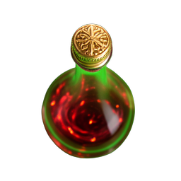 Potion de Force (HD-2D) — sprite pixel art 256×256