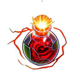 Strength Potion (VFX) - 256x256 pixel art sprite