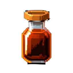 Strength Potion - 256x256 pixel art sprite
