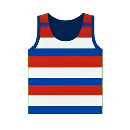 Striped Tank Top — 256×256 pixel art sprite