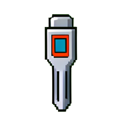 Localizador de Prego — sprite pixel art 256×256