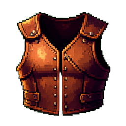 Nietenbesatzweste — 256×256 Pixel-Art-Sprite