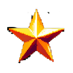 Stun Star - 256x256 pixel art sprite