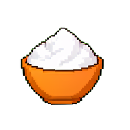 Sugared Plum Bowl — 256×256 pixel art sprite