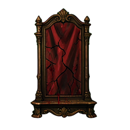 Support d'Exposition d'Armure — sprite pixel art 256×256