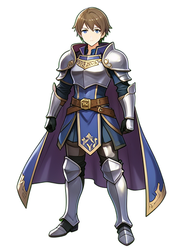 Sun Knight Glory Cape — 384×512 pixel art sprite