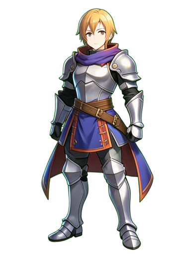 Sonnenritter Sonnenwappen (Filmisch) — 384×512 Pixel-Art-Sprite