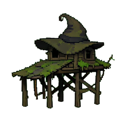 Cais do Pântano Podre — sprite pixel art 256×256
