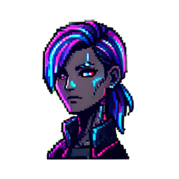 Synthe-Idol-Mikrofon — 256×256 Pixel-Art-Sprite