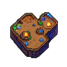 Tab Map - 256x256 pixel art sprite