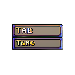 Tab Menu - 256x256 pixel art sprite