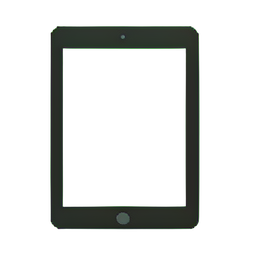 Dispositivo tableta — sprite pixel art 256×256