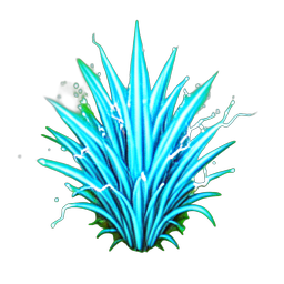 高草 (VFX) — 256×256 像素游戏素材