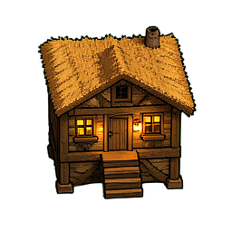 Taverne (16-Bit) — 256×256 Pixel-Art-Sprite