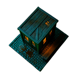 선술집 (영화적) — 256×256 픽셀 아트 스프라이트