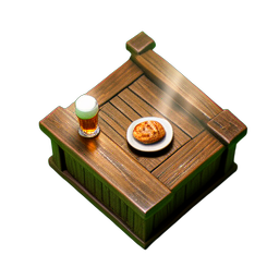 Tavern Keeper (HD-2D) - 256x256 pixel art sprite
