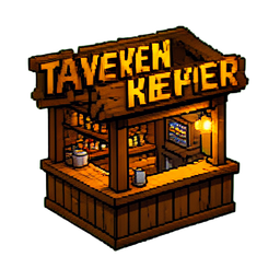 Tavern Keeper - 256x256 pixel art sprite